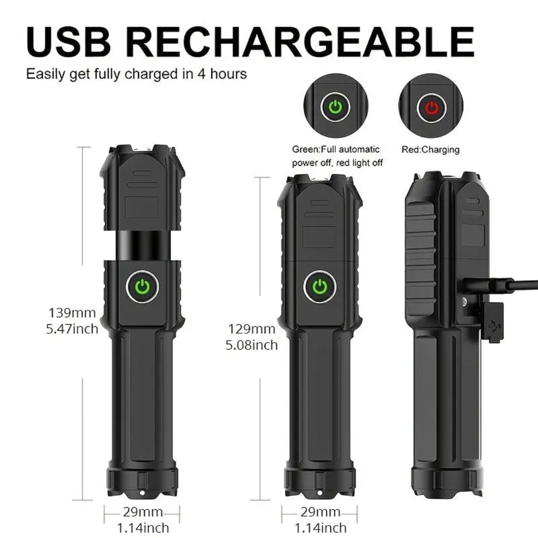 Telescopic Flashlight