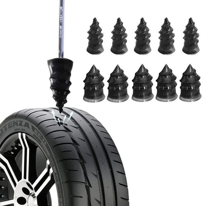 20pcs Tires Puncture Fixing Rubber Screws