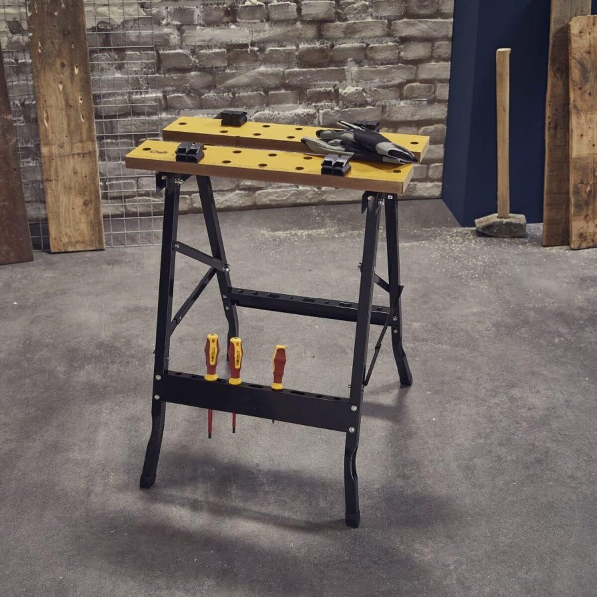 Workzone® Foldable Work Table