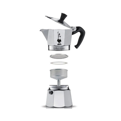 Bialetti® Moka Express 3 Cups, Silver