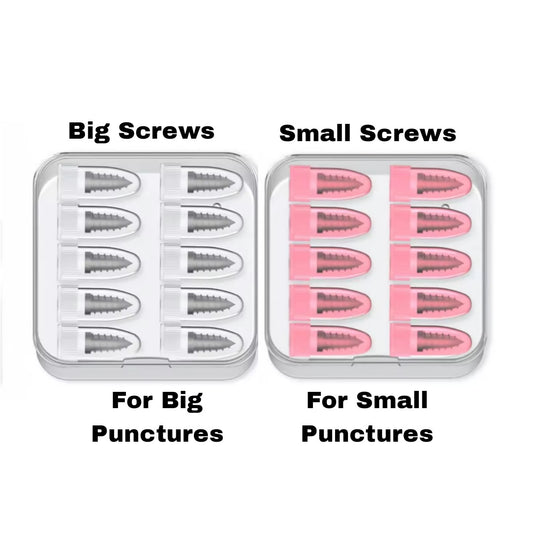 20pcs Tires Puncture Fixing Rubber Screws