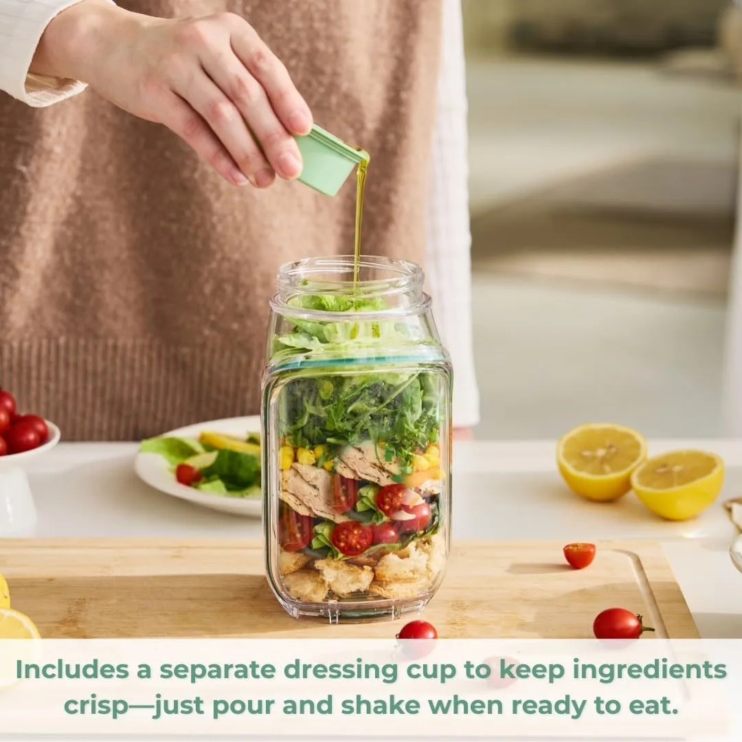 Portable Salad Food Storage Jar