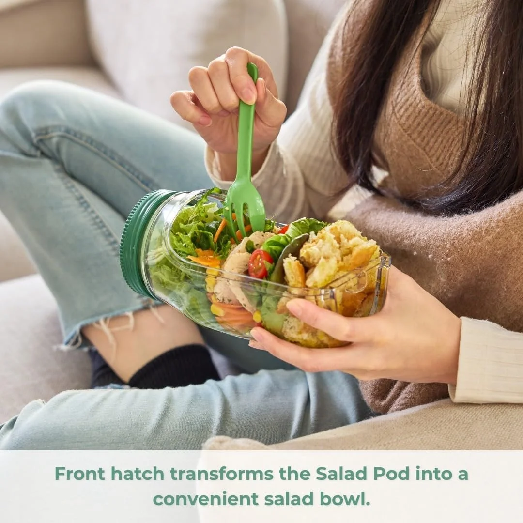 Portable Salad Food Storage Jar